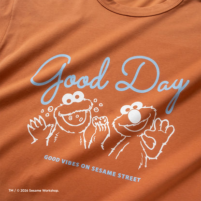 (EX710) Good Vibes 圖案涼感 Tee