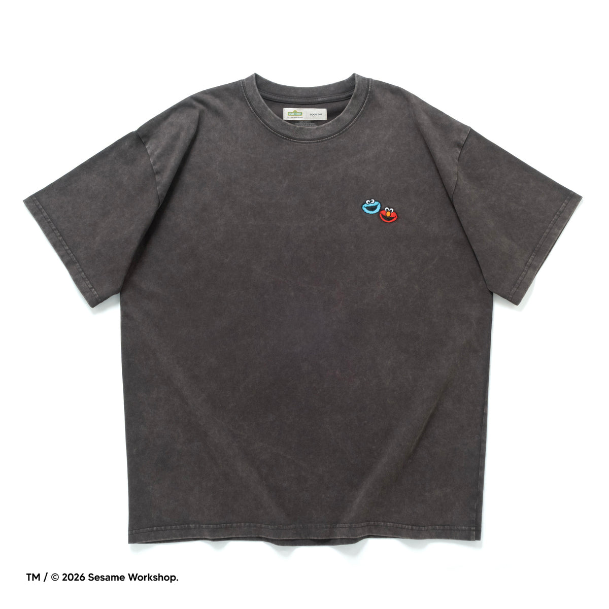 (EX711) Good Friends 圖案洗水 Tee