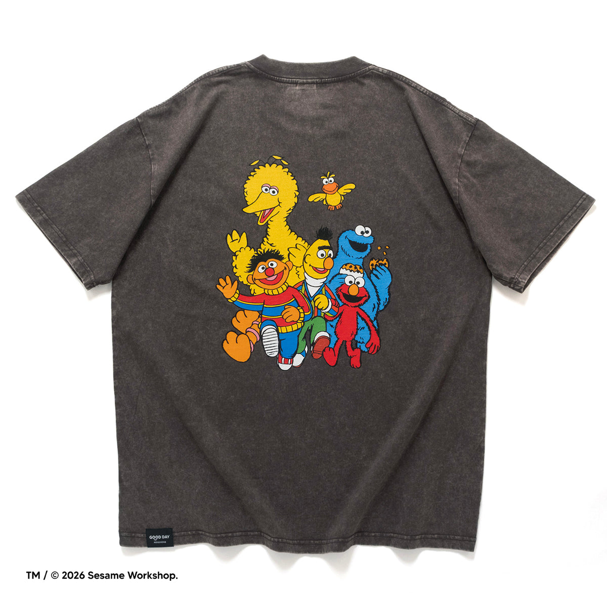 (EX711) Good Friends 圖案洗水 Tee