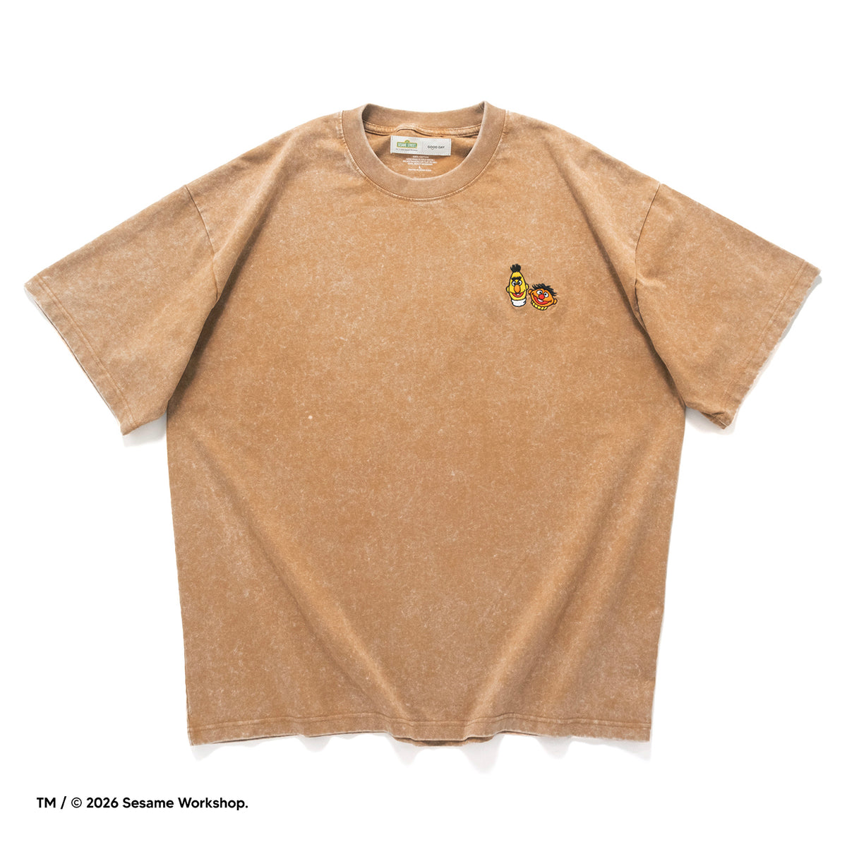 (EX711) Good Friends 圖案洗水 Tee