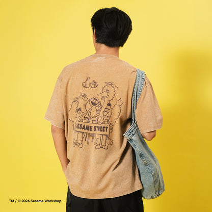 (EX711) Good Friends 圖案洗水 Tee