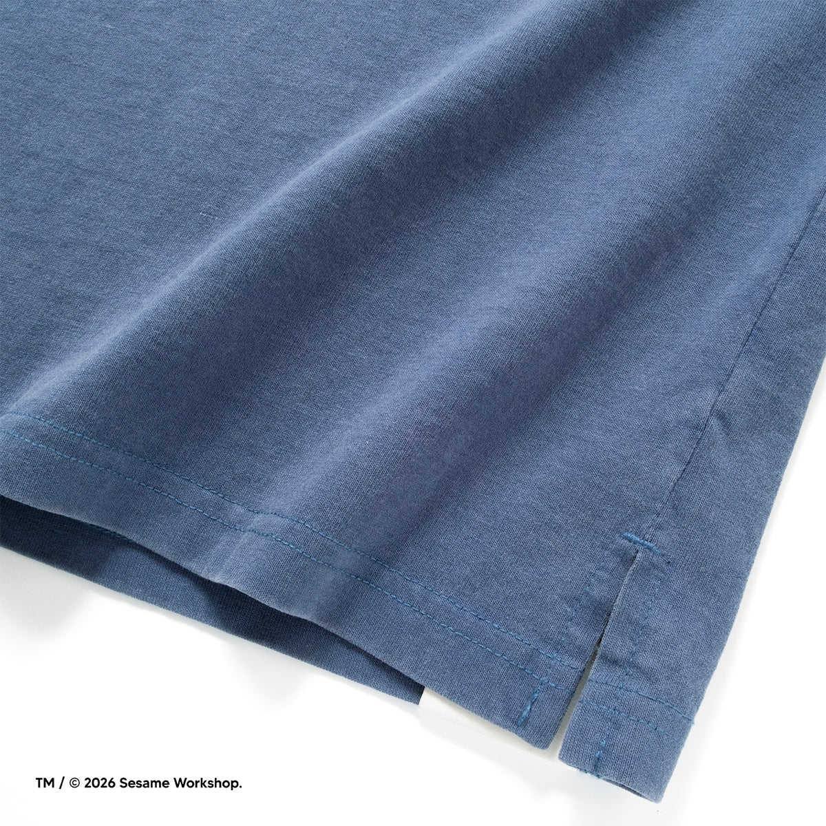 (EX712) Cookie Monster 圖案口袋洗水 Tee
