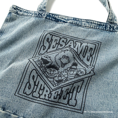 (EX717) Washed Tote Bag