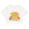 (ZT1508) GOOD VIBES 圖案女裝短 Tee