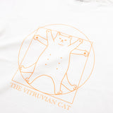 (ZT749) The Vitruvian Cat Graphic Tee