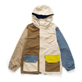 (JK326) 2 Face Crazy Patch Mountain Parka