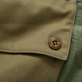 (JK327) Quilited 2 Face Horn Button Vest