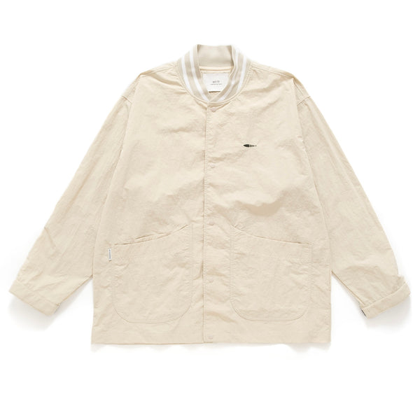 (JK350) Baseball Collar Jacket