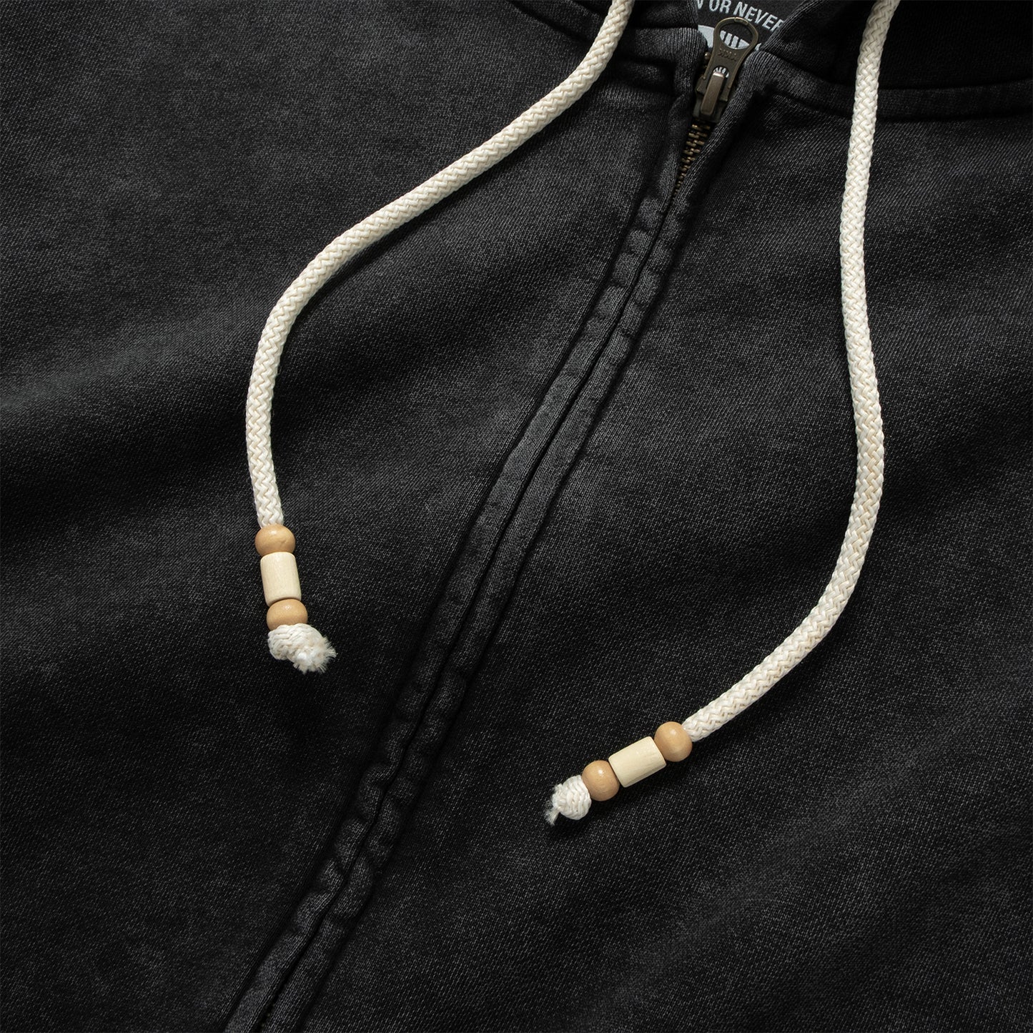 (JK410) Washed Zip Up Jacket