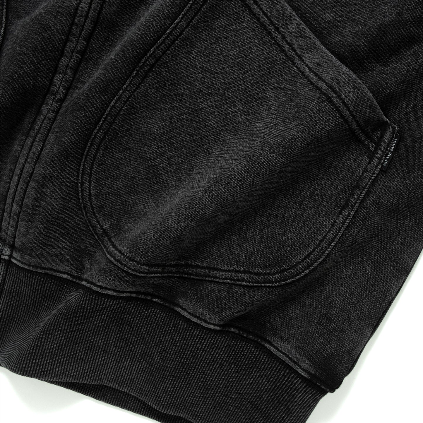 (JK410) Washed Zip Up Jacket