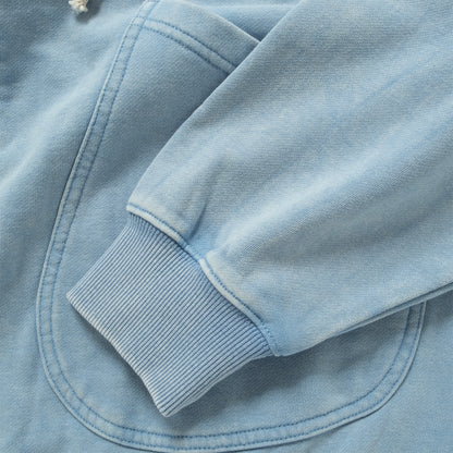 (JK410) Washed Zip Up Jacket