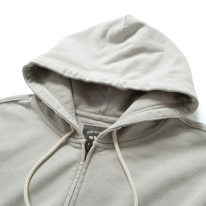 (JK410) Washed Zip Up Jacket