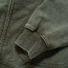 (JK410) Washed Zip Up Jacket