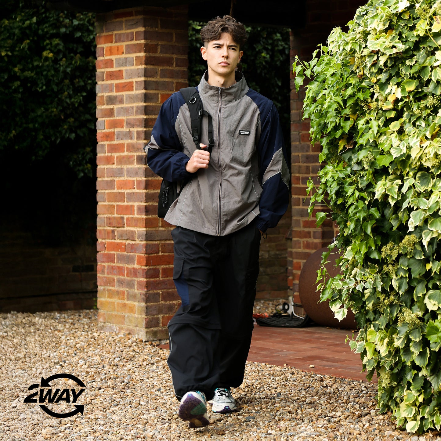 (JK413) 2 Way Track Jacket