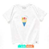 (EX427) Kids Bob Bob Pig Crepe Graphic Tee