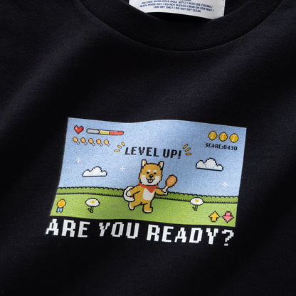 (ZT1226) 童裝P仔像素遊戲圖案Tee