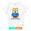 (ZT1300) Kids PJai in Blue Graphic Tee