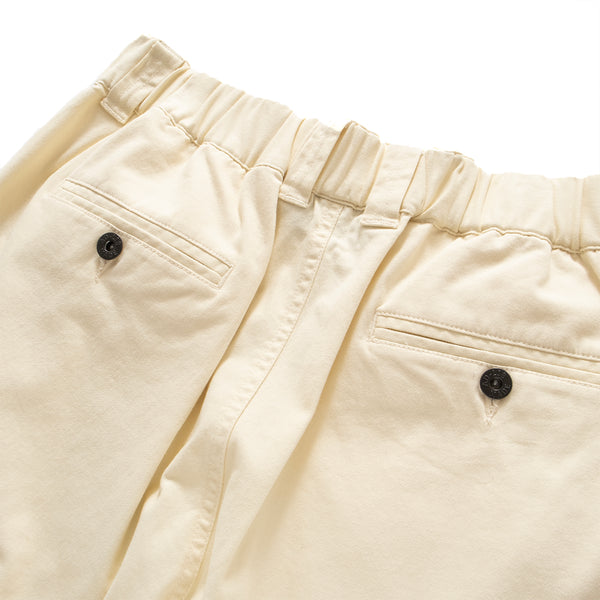 (PT342) 2 Tucks Cotton Twill Pants