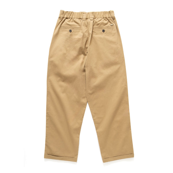 PT342) 2 Tucks Cotton Twill Pants – ad-lib