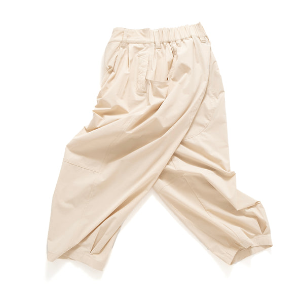 (PT355) Ankle Cropped Lightweight Wide Pants