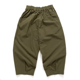 (PT355) Ankle Cropped Lightweight Wide Pants