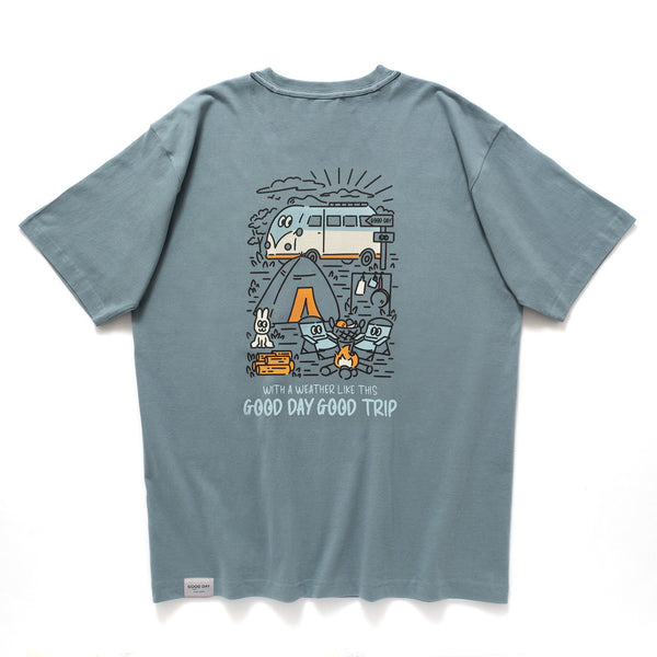 (ZT1414) Good Trip Graphic Tee