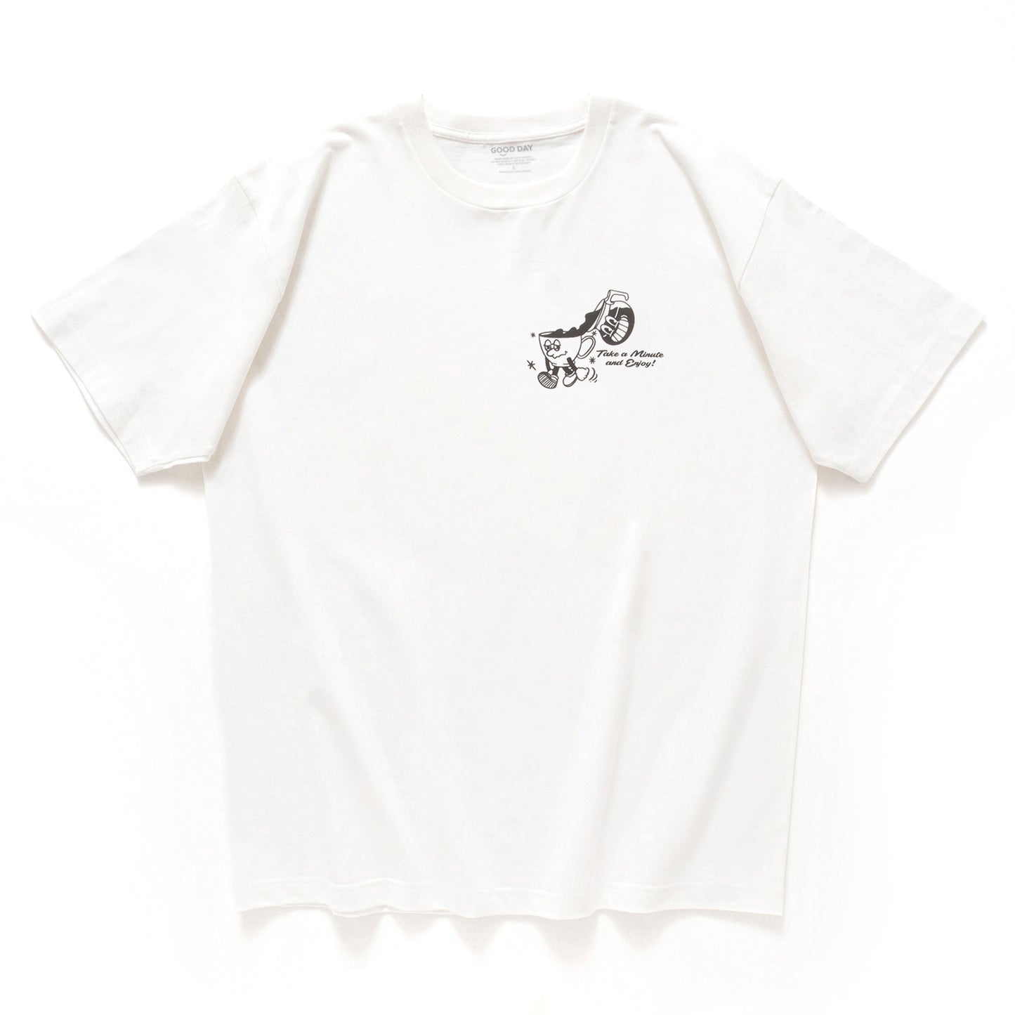 (ZT1755) Coffee Power Graphic Tee