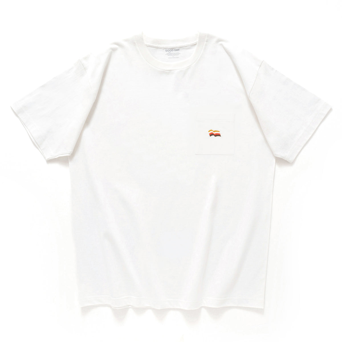 (ZT1960) Flag Embroidery Pocket Tee (Online Exclusive)