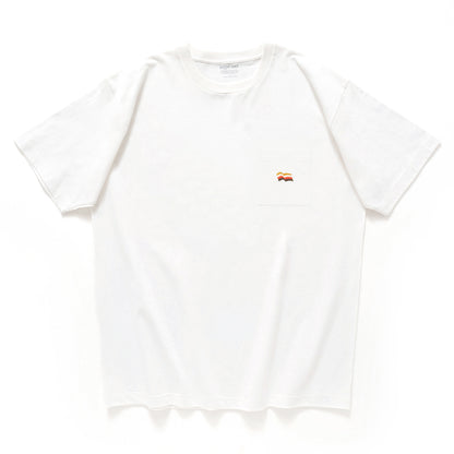 (ZT1960) Flag Embroidery Pocket Tee (Online Exclusive)