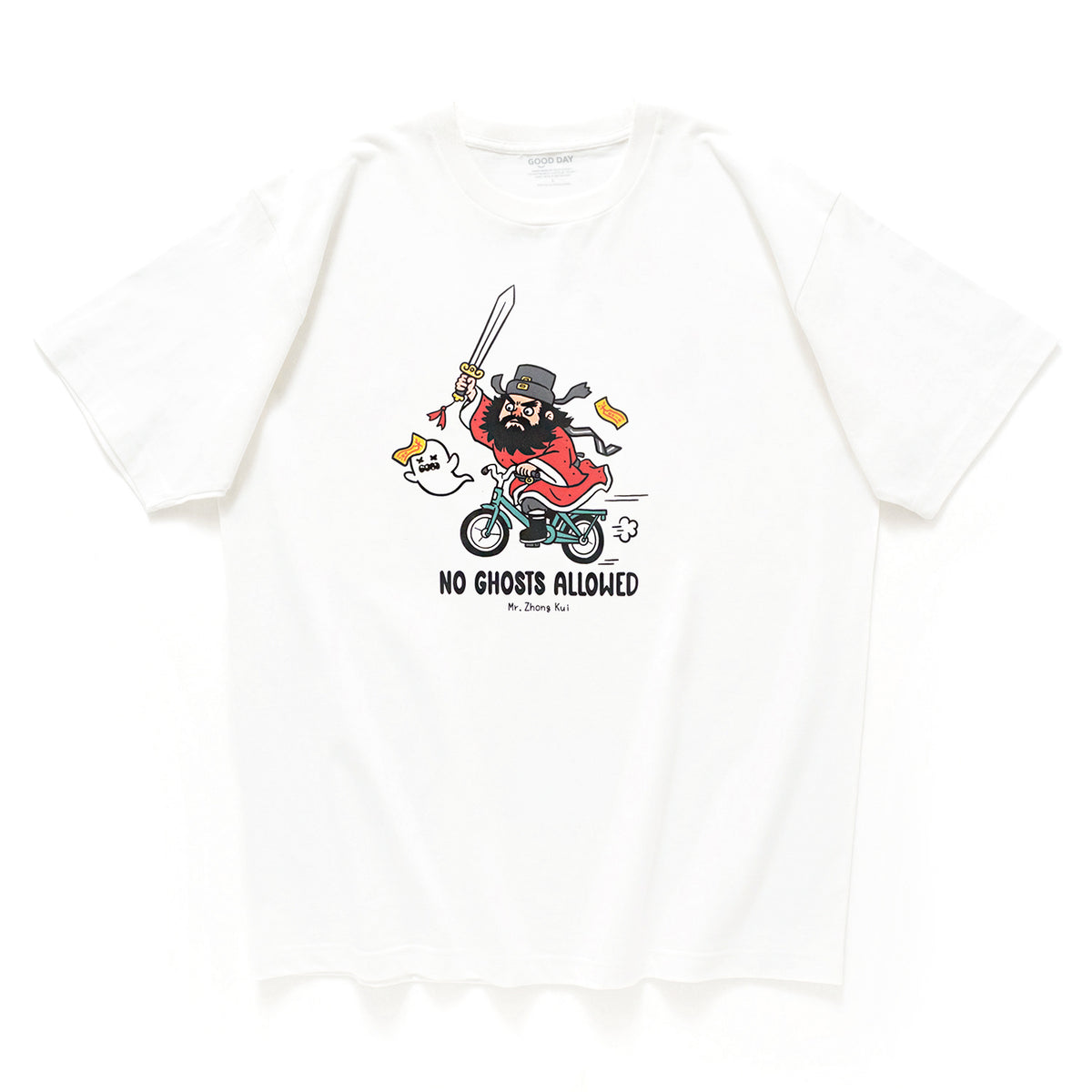 (ZT1983) Mr. Zhong Kui 圖案 Tee