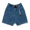 (SP332) Heavy Wash Denim Double Knee Shorts