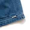 (SP332) Heavy Wash Denim Double Knee Shorts