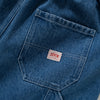 (SP332) Heavy Wash Denim Double Knee Shorts