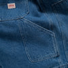(SP332) Heavy Wash Denim Double Knee Shorts