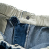 (SP332) Heavy Wash Denim Double Knee Shorts