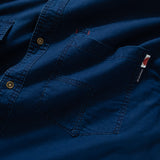 (ST305) Japan Indigo Short Sleeve Shirt
