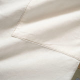 (ST309) Button Down Patchwork Shirt