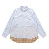 (ST368) Layered Checks Shirt