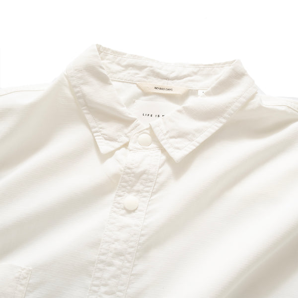 (ST369) Sleeve Patchwork Shirt