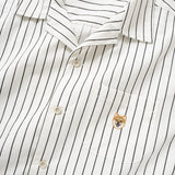 (ST461) Stripe Short Sleeve Shirt
