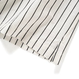 (ST461) Stripe Short Sleeve Shirt