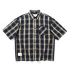 (ST466) Plaid Short Sleeve Shirt