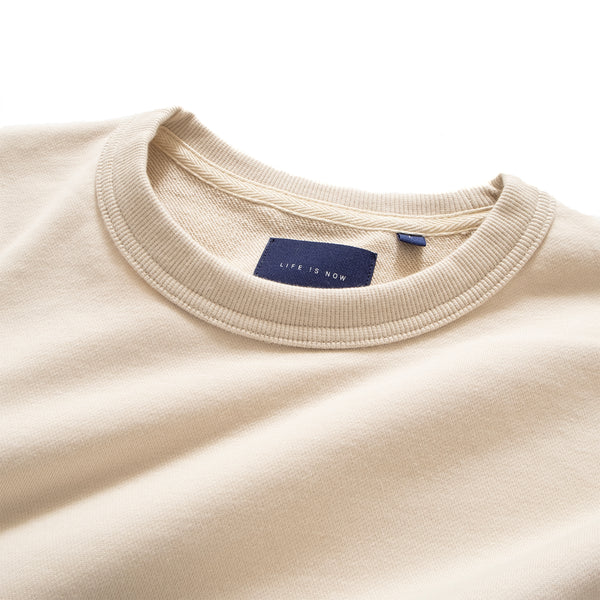 (SW401) Corduroy Panel Sweater