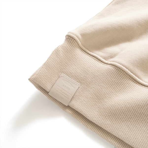 (SW401) Corduroy Panel Sweater