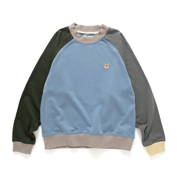 (SW403) Raglan Colorblock Sweater