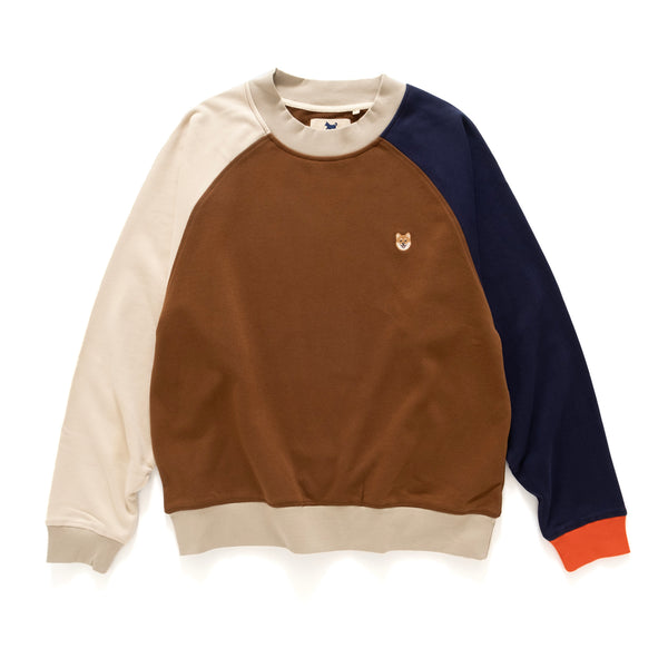 (SW403) Raglan Colorblock Sweater