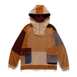 (SW482) Colorblock Corduroy Smock