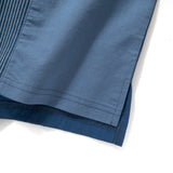(TP1002) Indigo Patchwork Tee