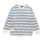 (TP1174) Stripe Long Sleeve Tee