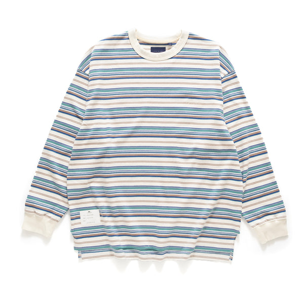 (TP1174) Stripe Long Sleeve Tee
